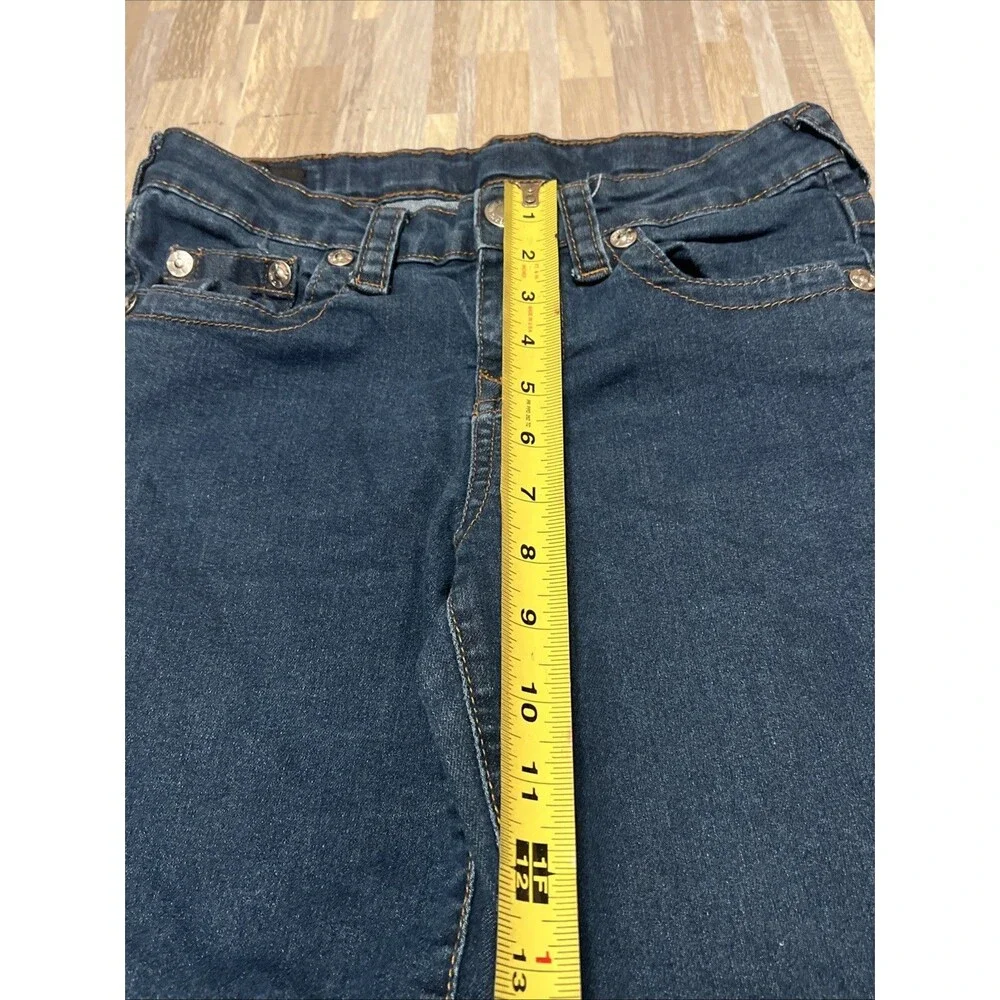 True Religion Boys Jeans, Size 10 Geno Relaxed Slim Fit Stretch Blue